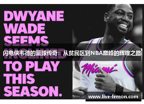 闪电侠韦德的篮球传奇：从贫民区到NBA巅峰的辉煌之路